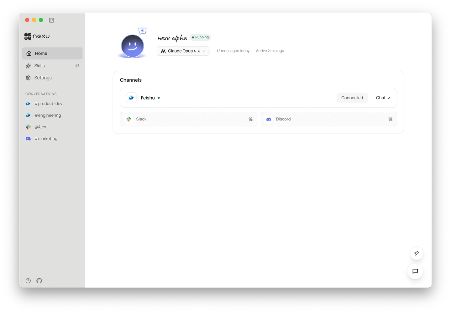 nexu client